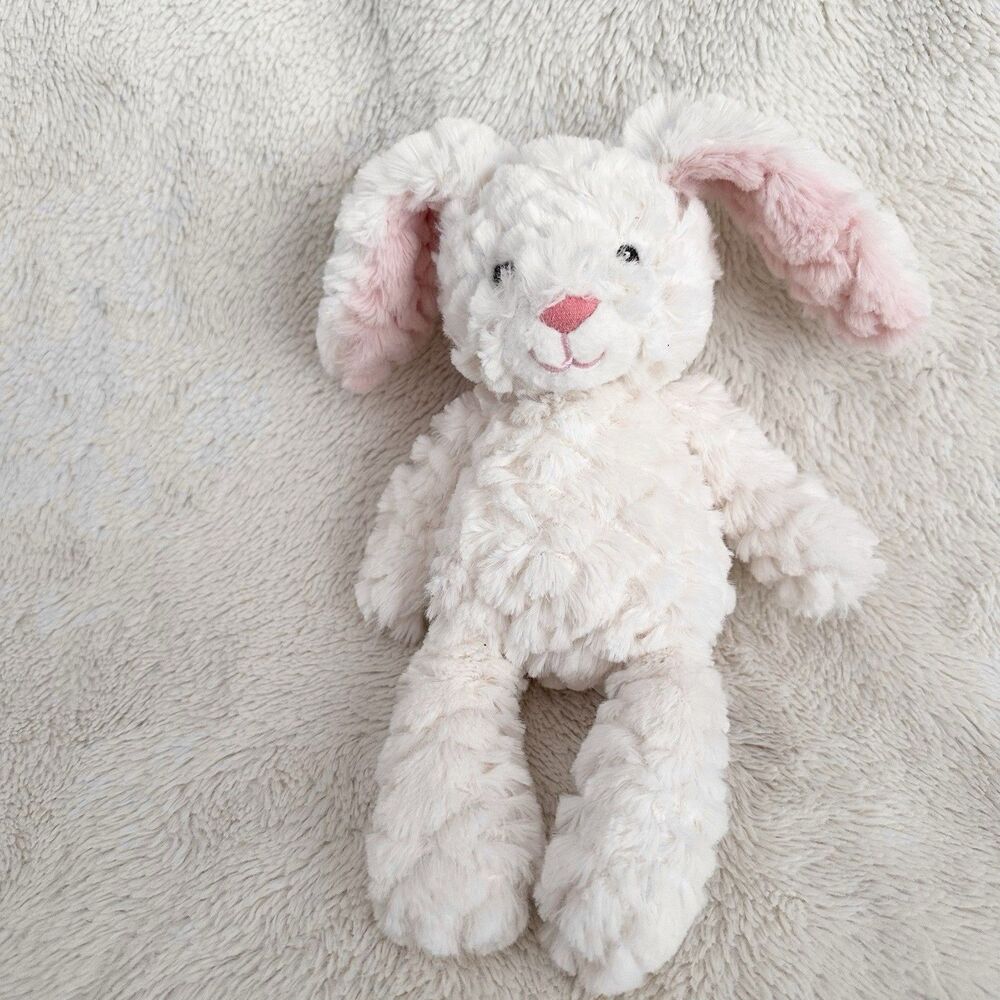 Mary Meyer White Putty Bunny Rabbit 9" Plush Stuffed Animal Baby Toy